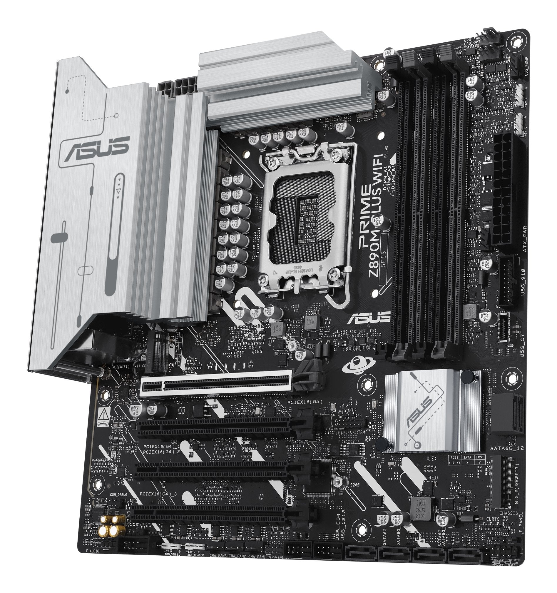 EAN 4711387755419 - ASUS PRIME Z890M-PLUS WIFI Intel Z890 LGA 1851 (Socket V1) micro ATX imagen 7