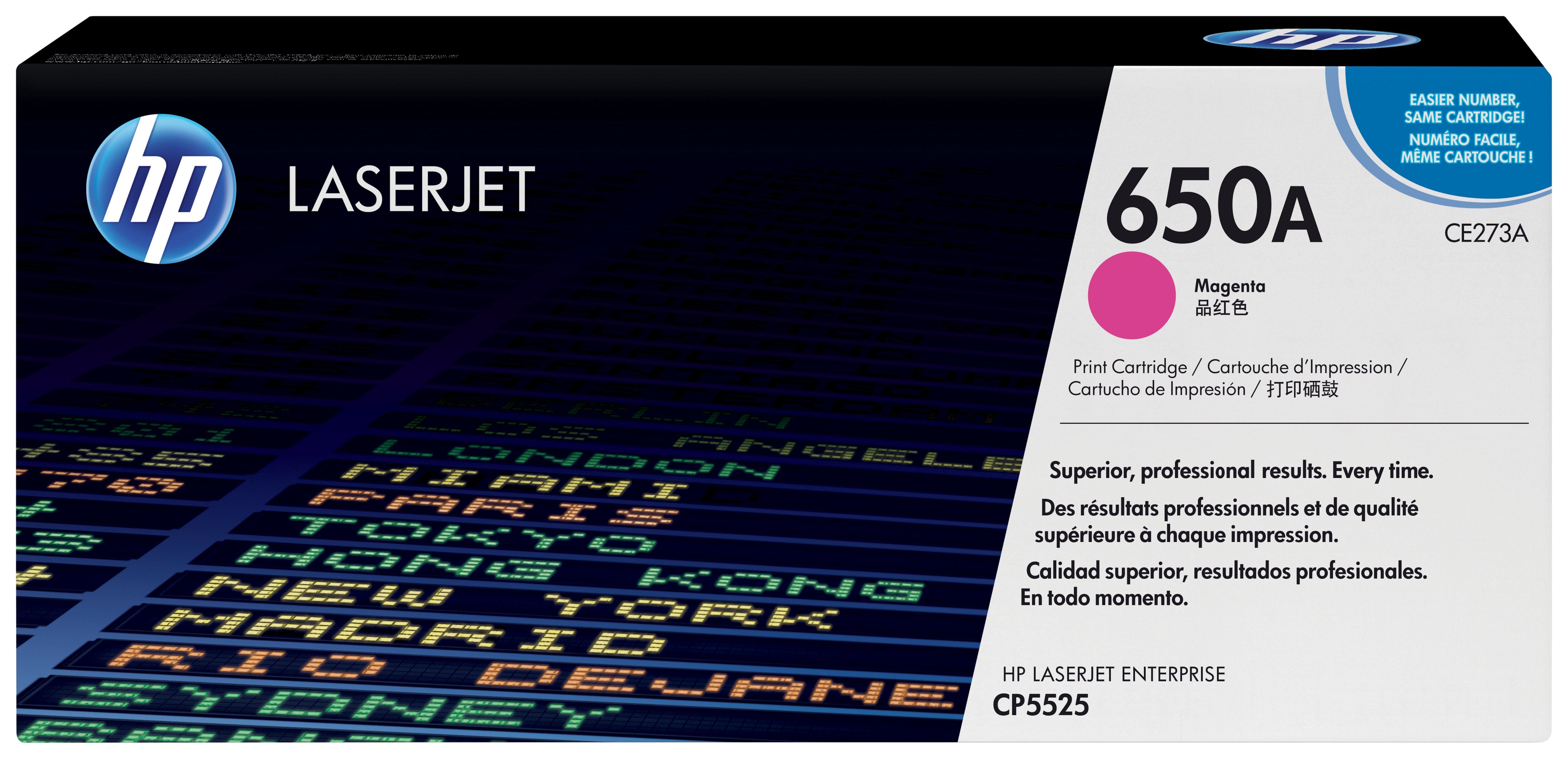 EAN 0884962161197 - HP 650A Magenta Original LaserJet Toner Cartridge cartucho de tóner 1 pieza(s) imagen 1