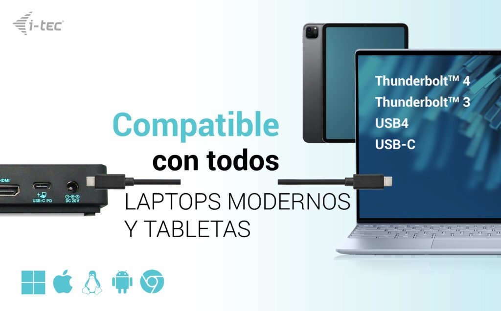 EAN 8595611706592 - i-tec C31TRIPLEDOCKPDPRO2 base para portátil y replicador de puertos Alámbrico USB 3.2 Gen 1 (3.1 Gen 1) imagen 7