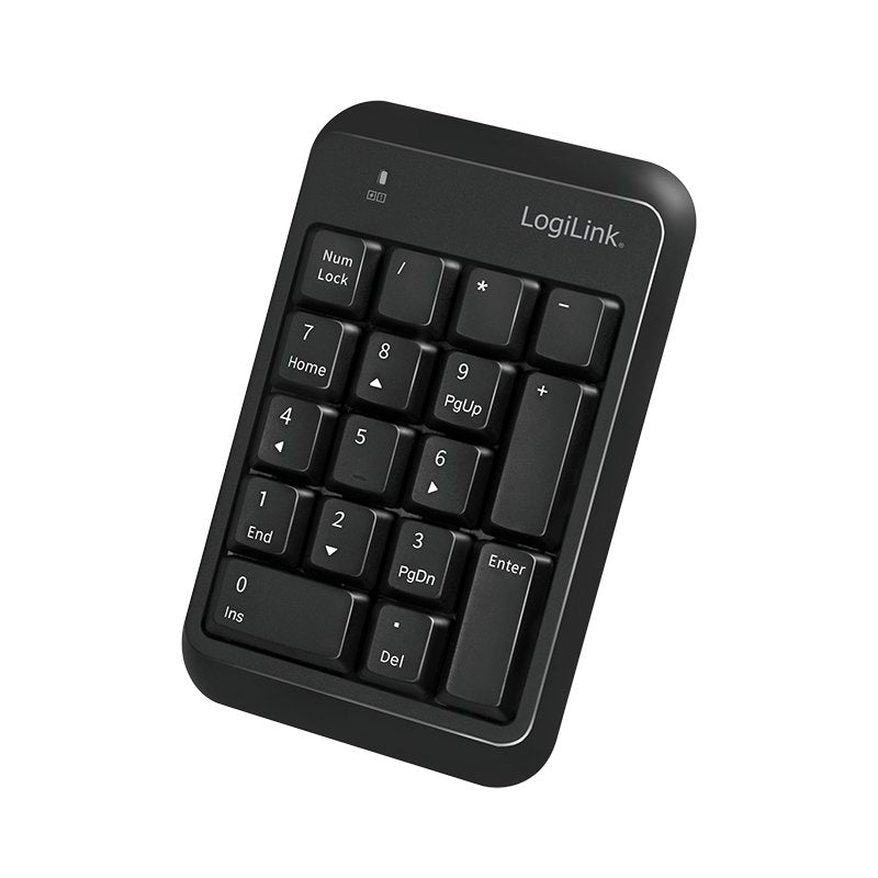Logilink Id0201 Teclado Numérico Portátil Bluetooth Negro