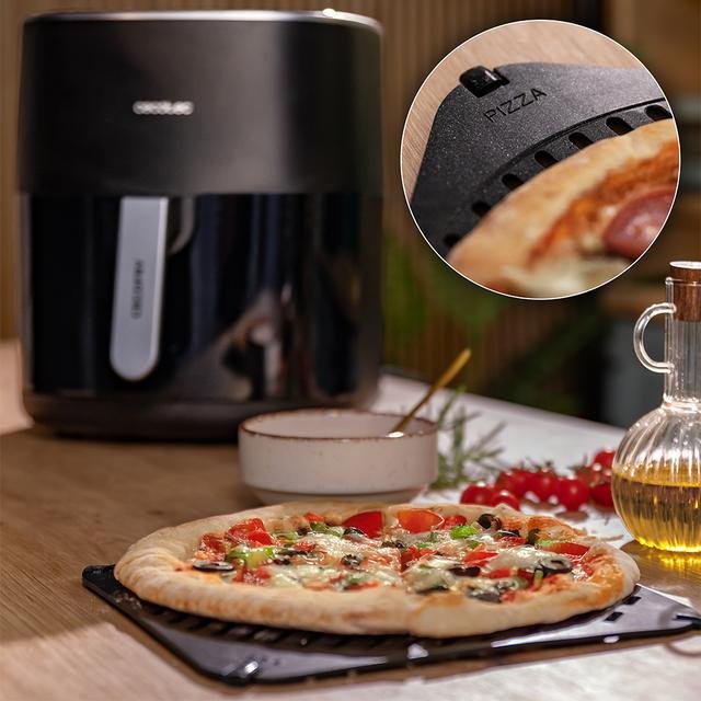EAN 8435771915888 - Cecotec Cecofry&Grill Duoheat 6500 Sencillo 6,5 L Independiente 2200 W Freidora de aire caliente Negro imagen 11