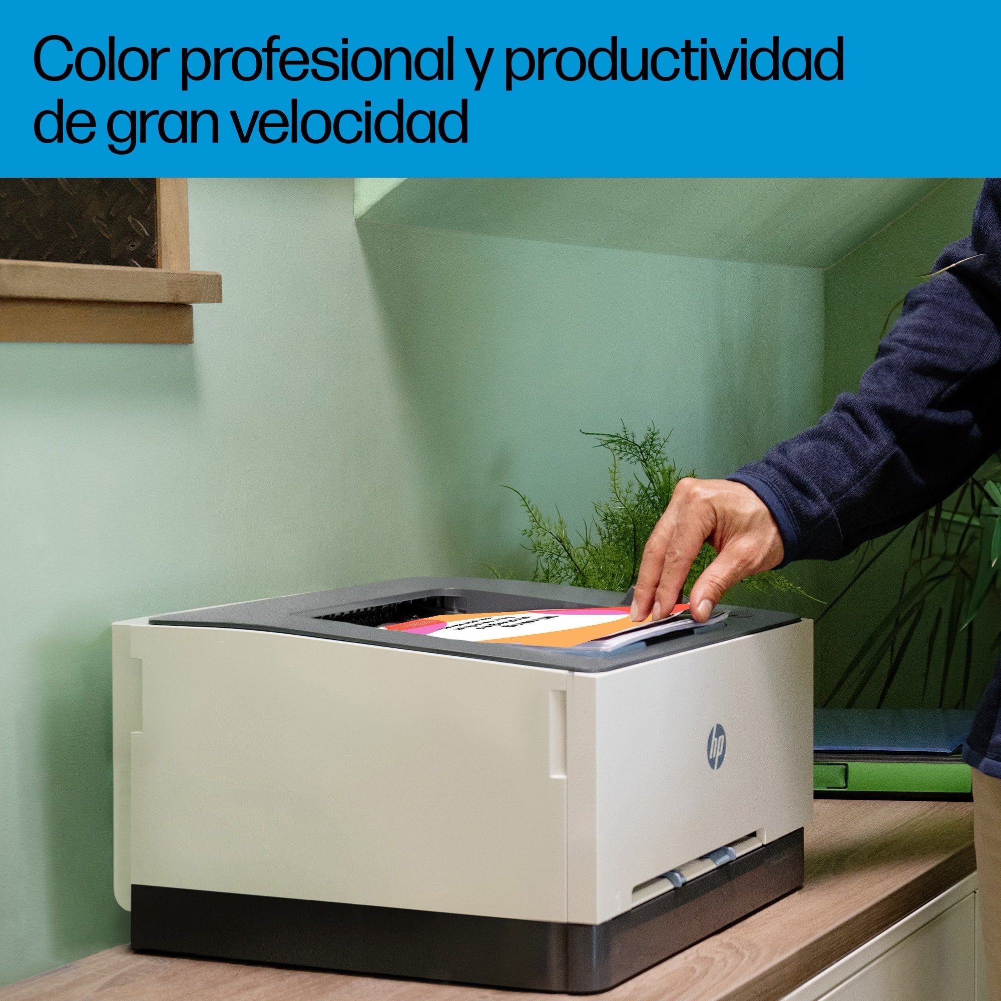 Impresora Láser Color Hp Laserjet Pro 3202dw Wifi Dúplex Blanca