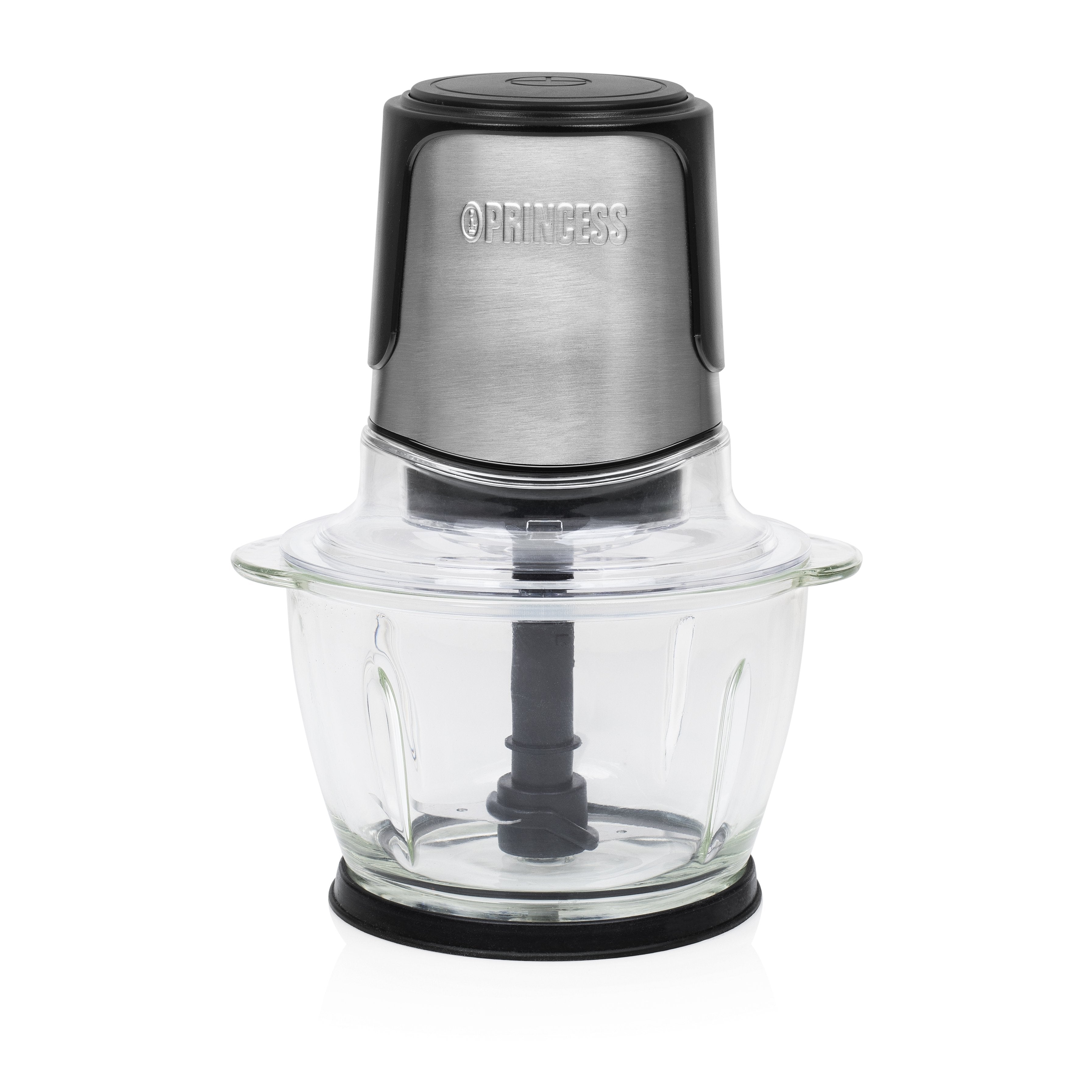 EAN 8713016083630 - Princess 221051 1 L 300 W Negro, Acero inoxidable, Transparente imagen 1