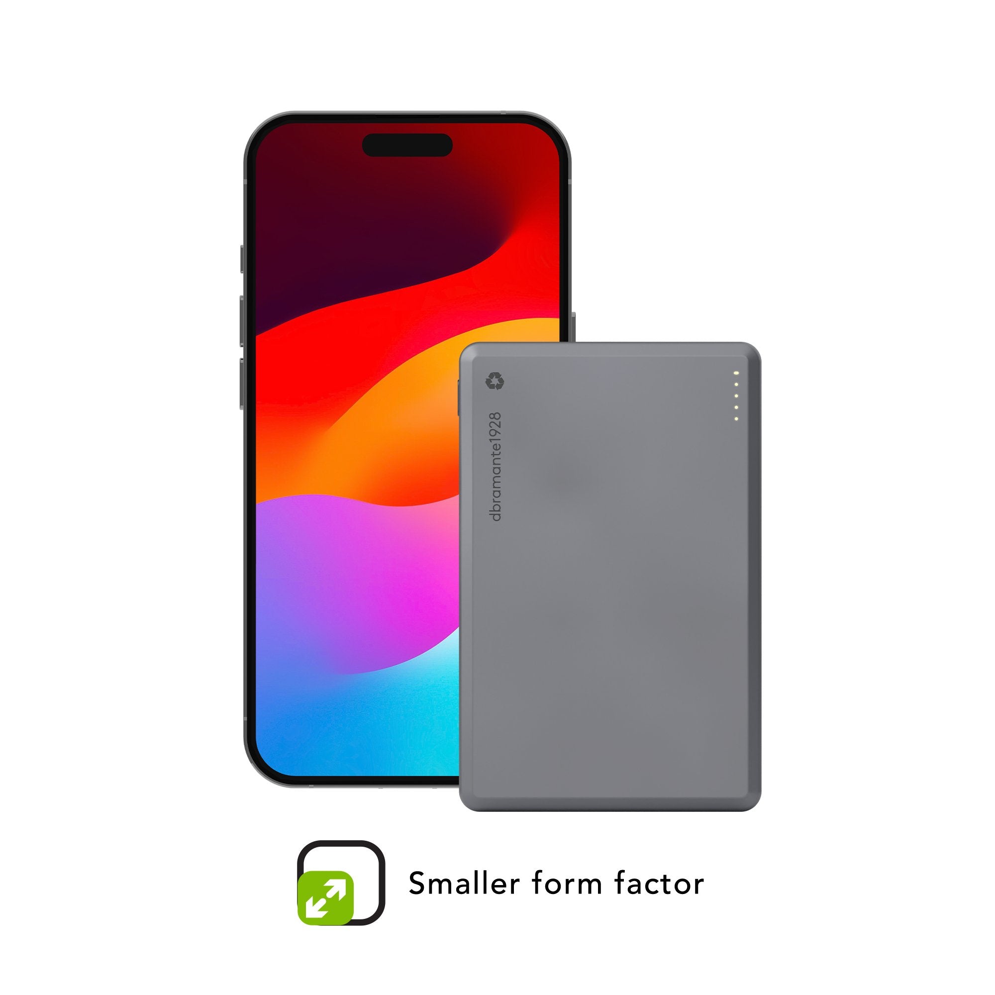 EAN 5711428071774 - dbramante1928 CP05SLBL7177 batería externa 5000 mAh Cargador inalámbrico Gris imagen 4