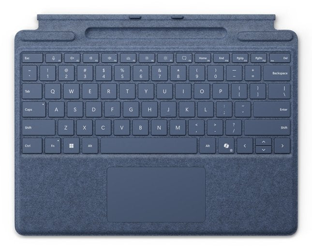 EAN 196388357345 - Microsoft Surface Pro Keyboard with pen storage QWERTZ Alemán Microsoft Cover port Azul imagen 1