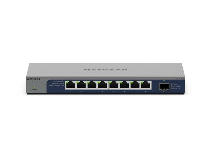 EAN 0606449168501 - NETGEAR GS108X No administrado L2 Gigabit Ethernet (10/100/1000) Gris imagen 3