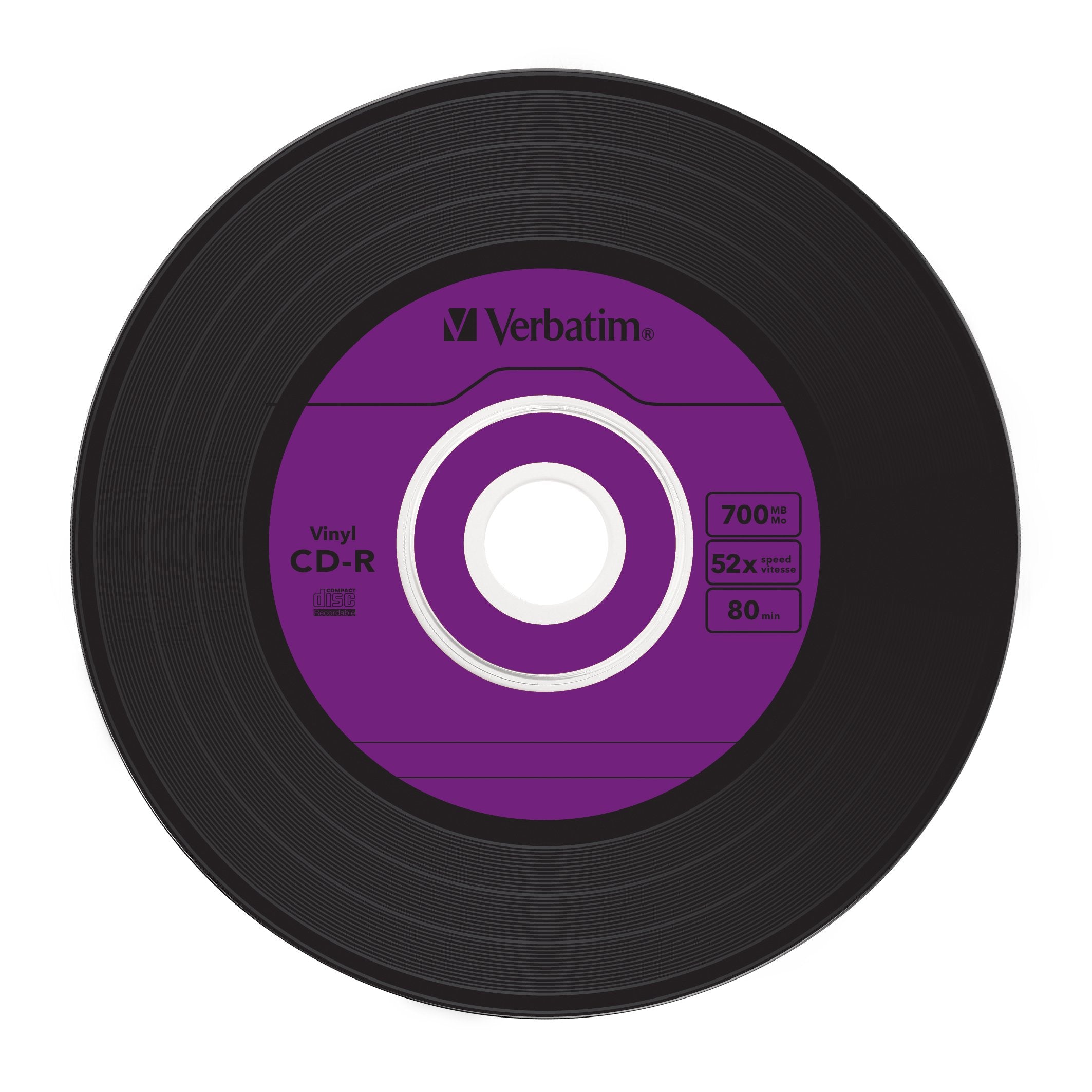 EAN 0023942434269 - Verbatim CD-R AZO Data Vinyl 700 MB 52x 10 pieza(s) imagen 6