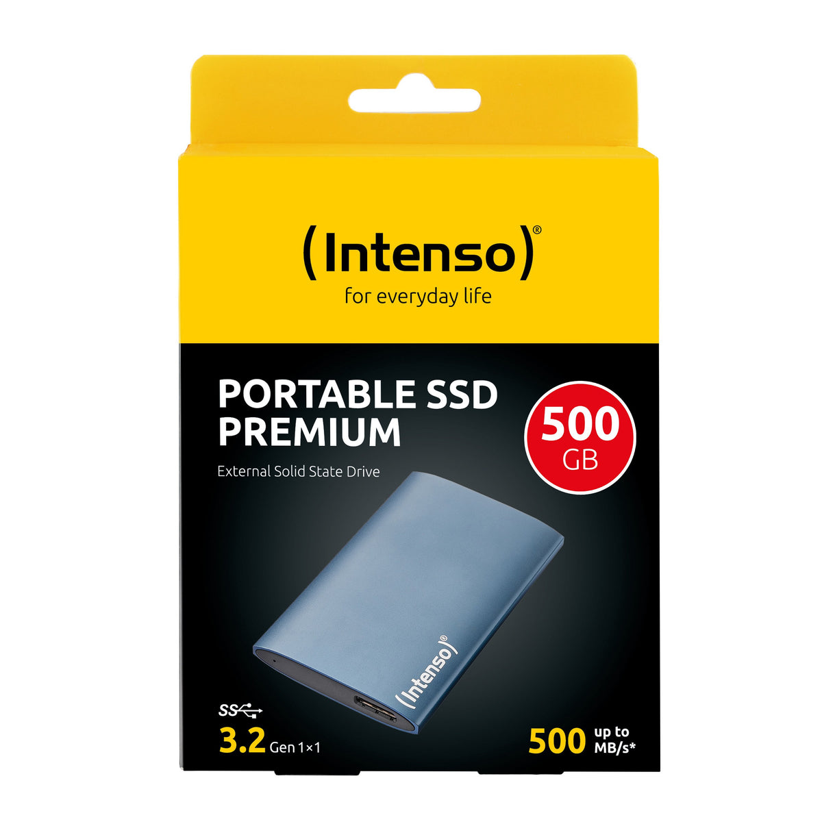 EAN 4034303035069 - Intenso 3823455 unidad externa de estado sólido 500 GB USB tipo A 3.2 Gen 1 (3.1 Gen 1) Azul imagen 6