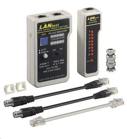 Microconnect Cab-Test4 Comprobador De Cables De Red Gris