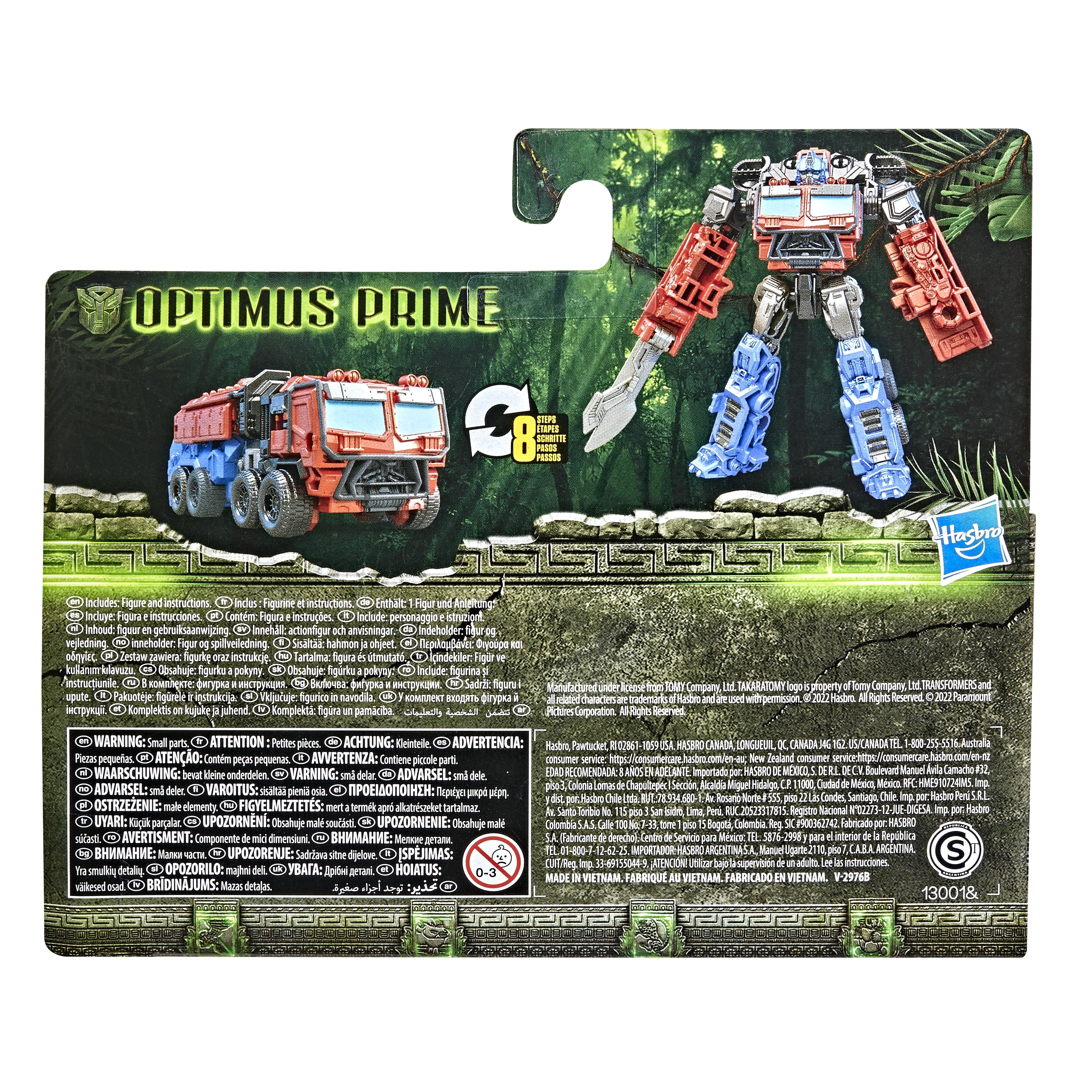 Hasbro Transformers: Rise Of The Beasts Battle Changers Optimus Prime Mini-Figura De Juego