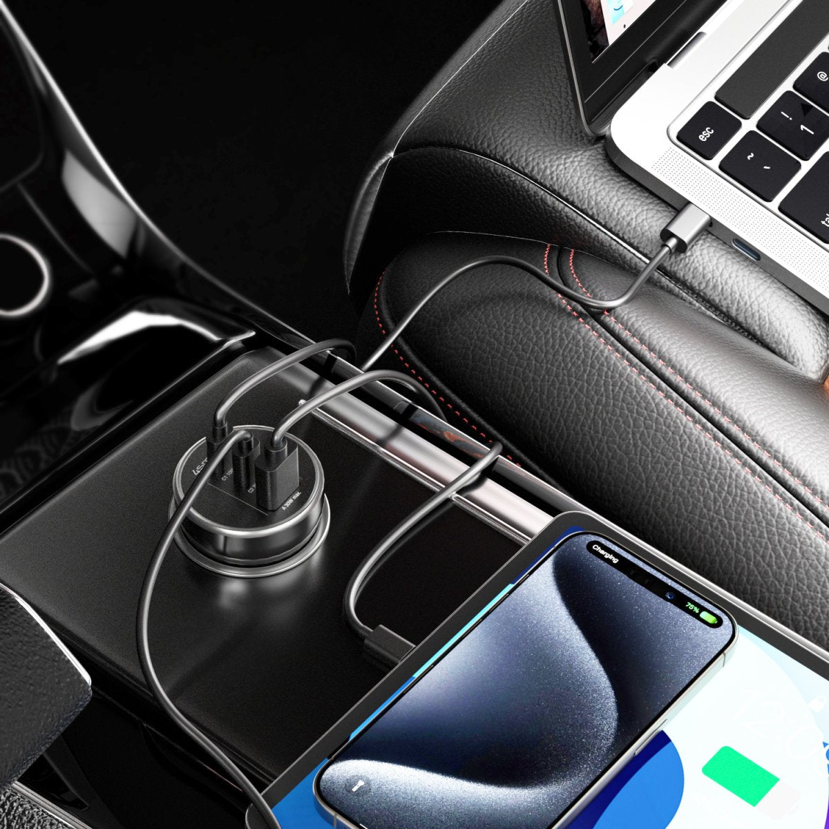 4smarts Kfz Ladegert Voltroad Ultimate 160w Schwarz