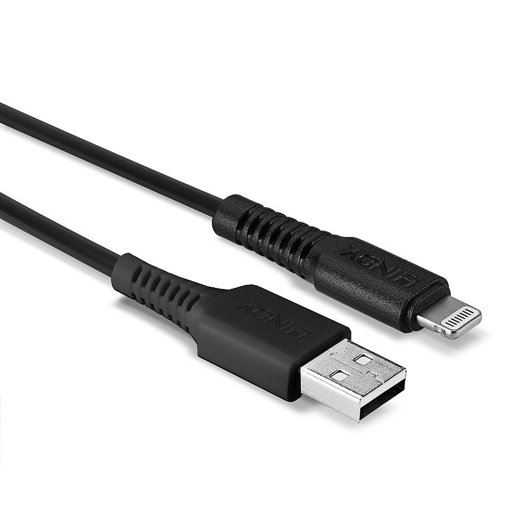 EAN 4002888313193 - Lindy 31319 cable de conector Lightning 0,5 m Negro imagen 3