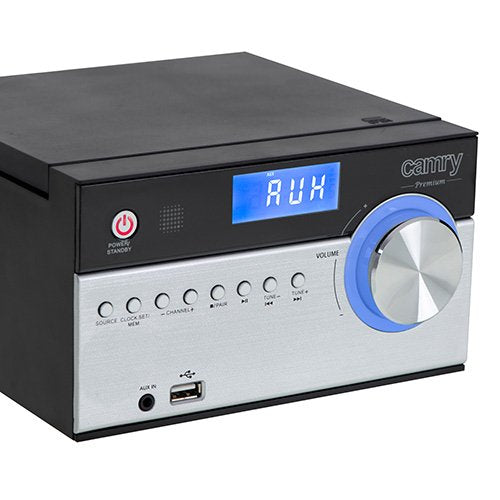 EAN 5902934837620 - Camry Premium CR 1173 sistema estéreo portátil Analógico y digital 10 W AM, FM Negro, Plata Reproducción imagen 5