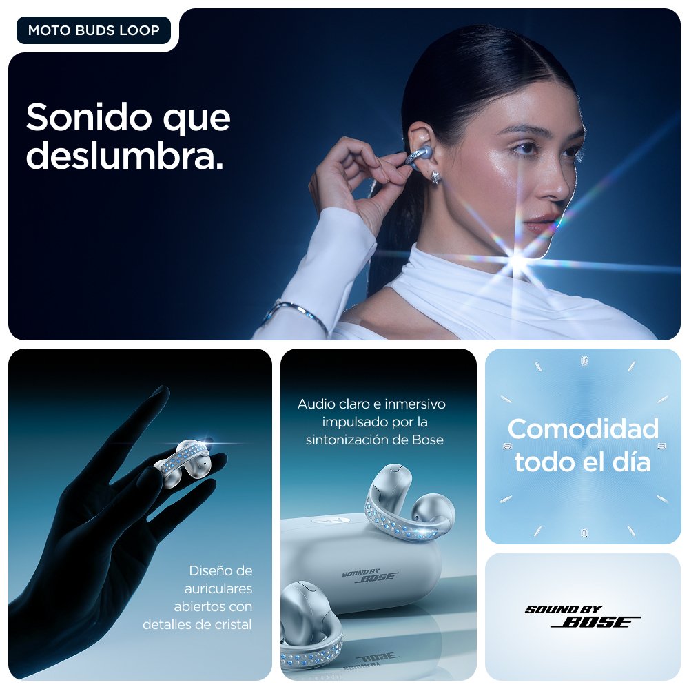 Motorola Razr60 + Buds Loop Bundle Swarovski Edtition