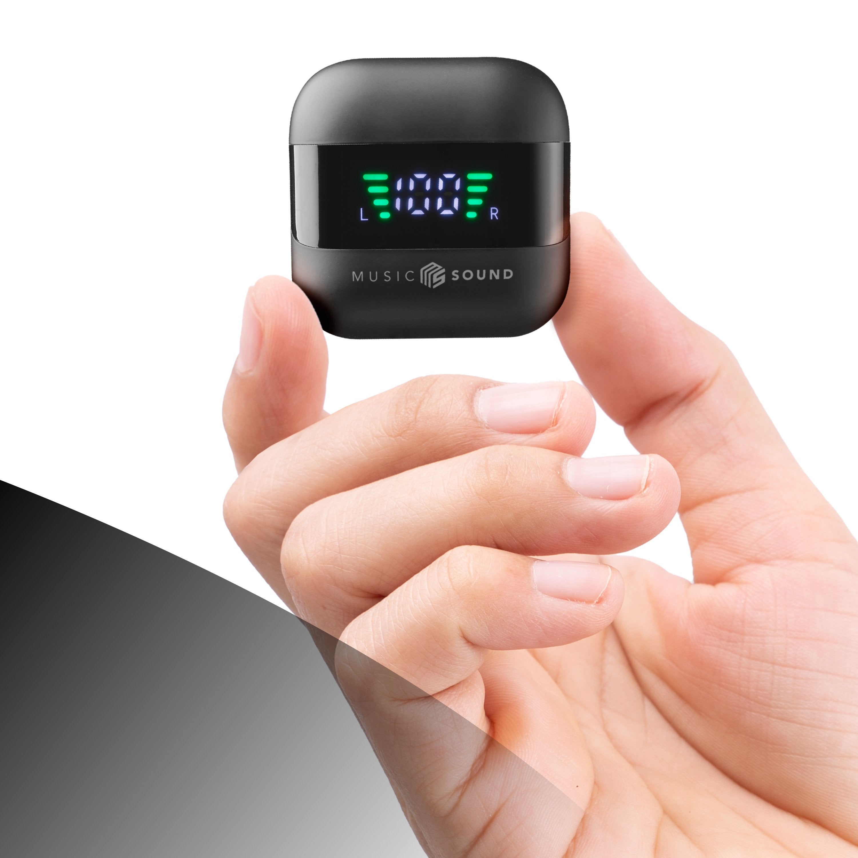 Auriculares Music Sound 8018080488603 Inalámbrico Bluetooth Negro