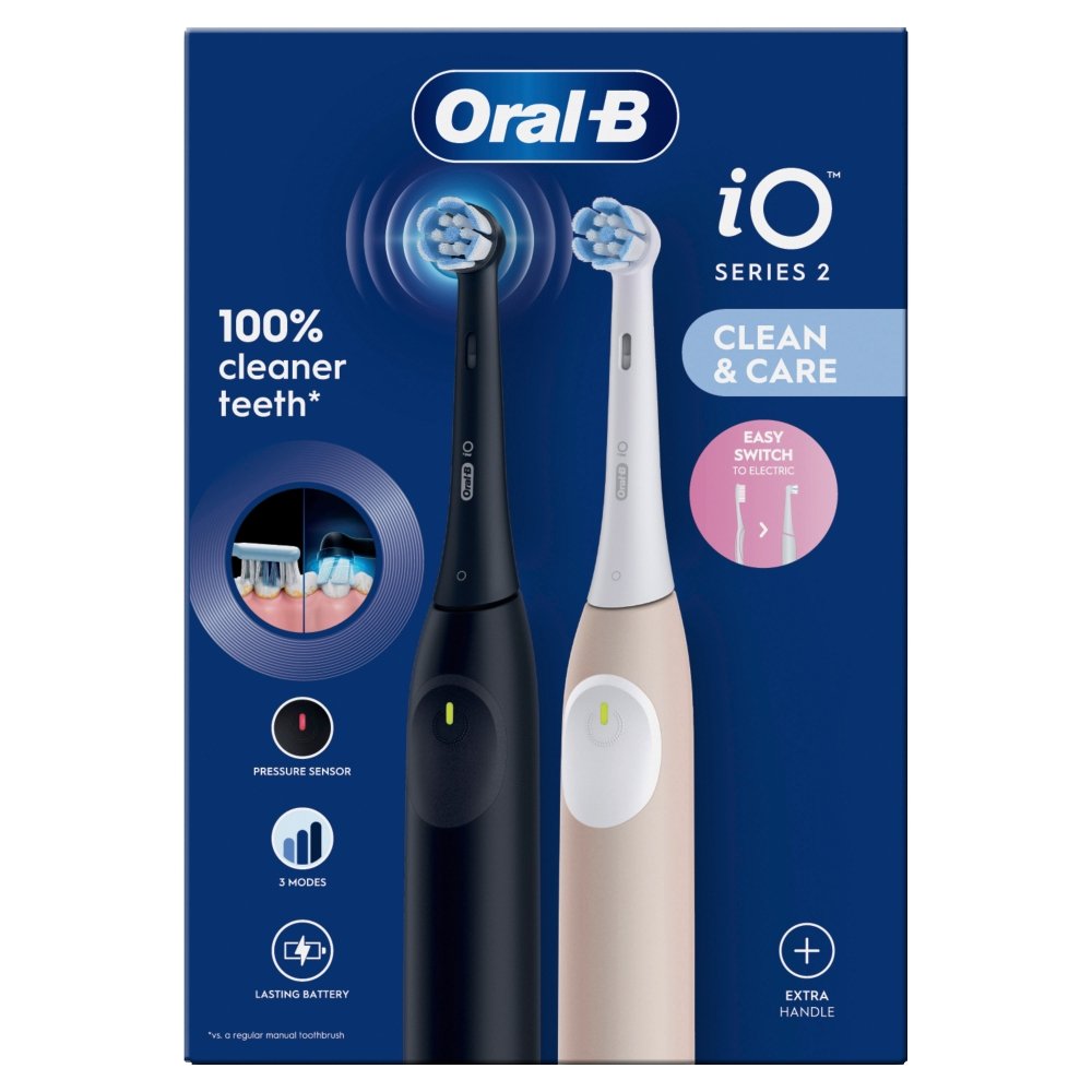 EAN 8700216612470 - Oral-B iO Series 2 Adulto Cepillo dental vibratorio Negro, Rosa imagen 3