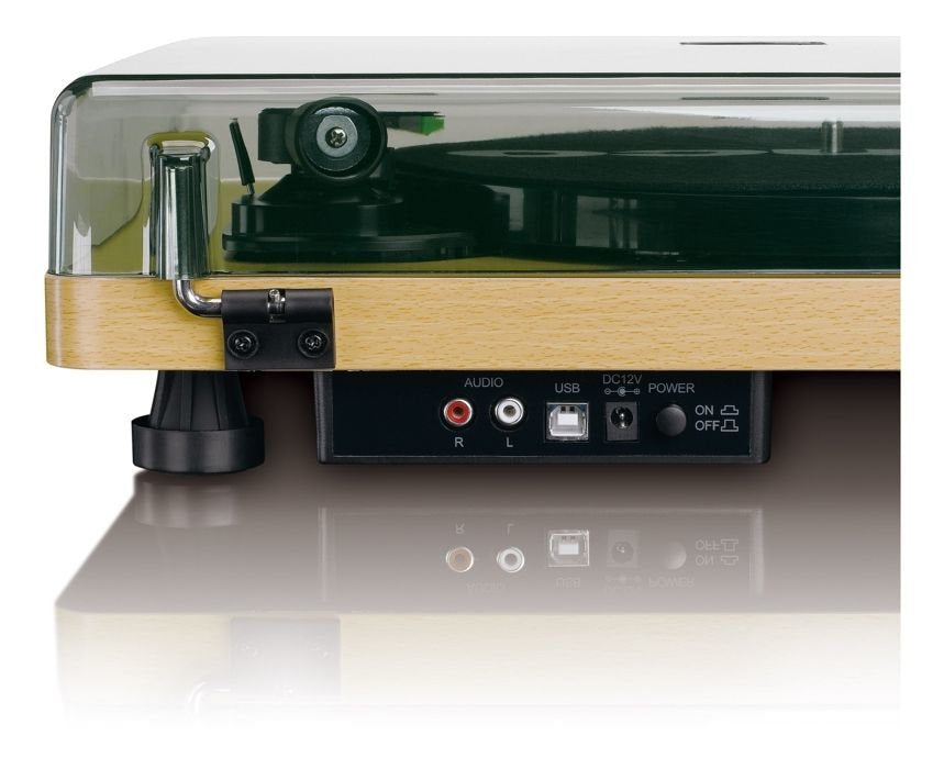 EAN 8711902037576 - Lenco L-30 Tocadiscos de tracción por correa Madera Semiautomático imagen 6