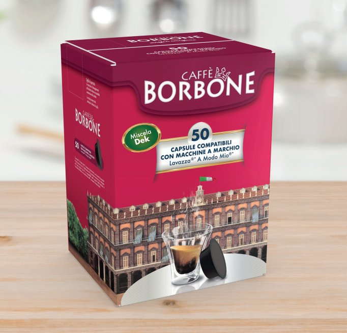 EAN 8034028332616 - Caffè Borbone AMSDEKPALAZODEK050N bolsita y cápsula de café 50 pieza(s) imagen 2