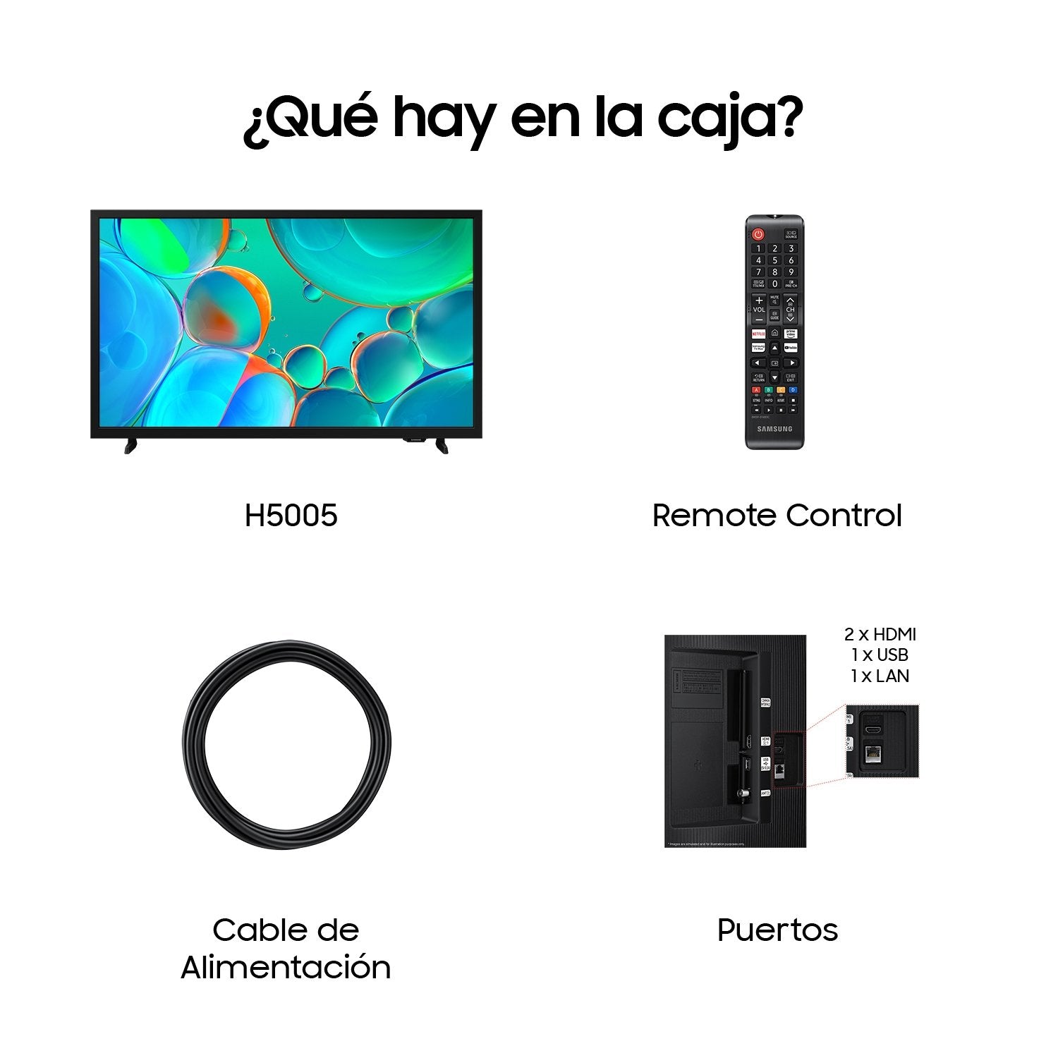EAN 8806099054700 - Samsung TU32H5005FK 81,3 cm (32") Wifi Negro imagen 9