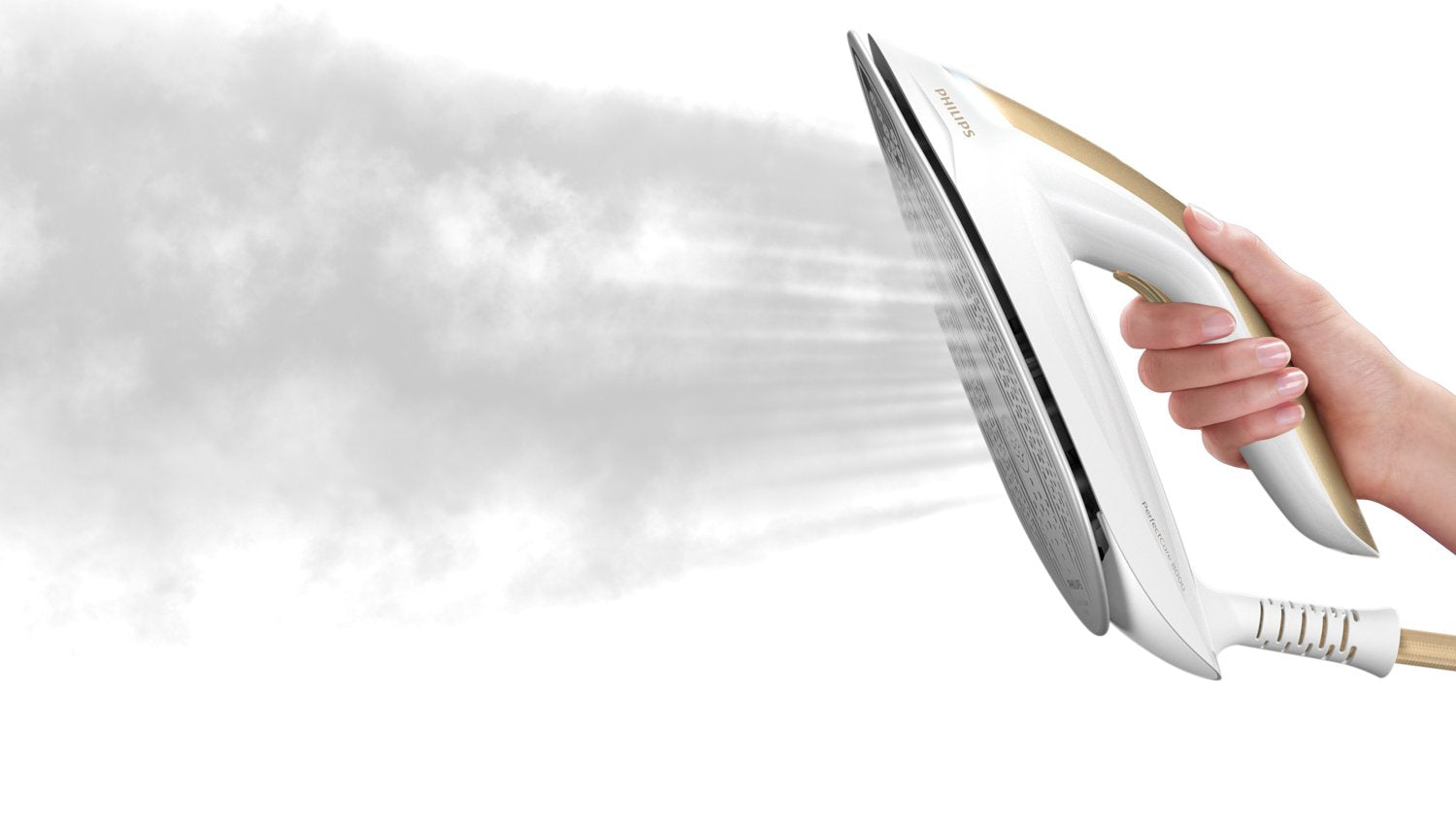 Philips Psg8040/60 Estación De Planchado A Vapor 2700 W 1,8 L Suela Steamglide Elite Oro, Blanco