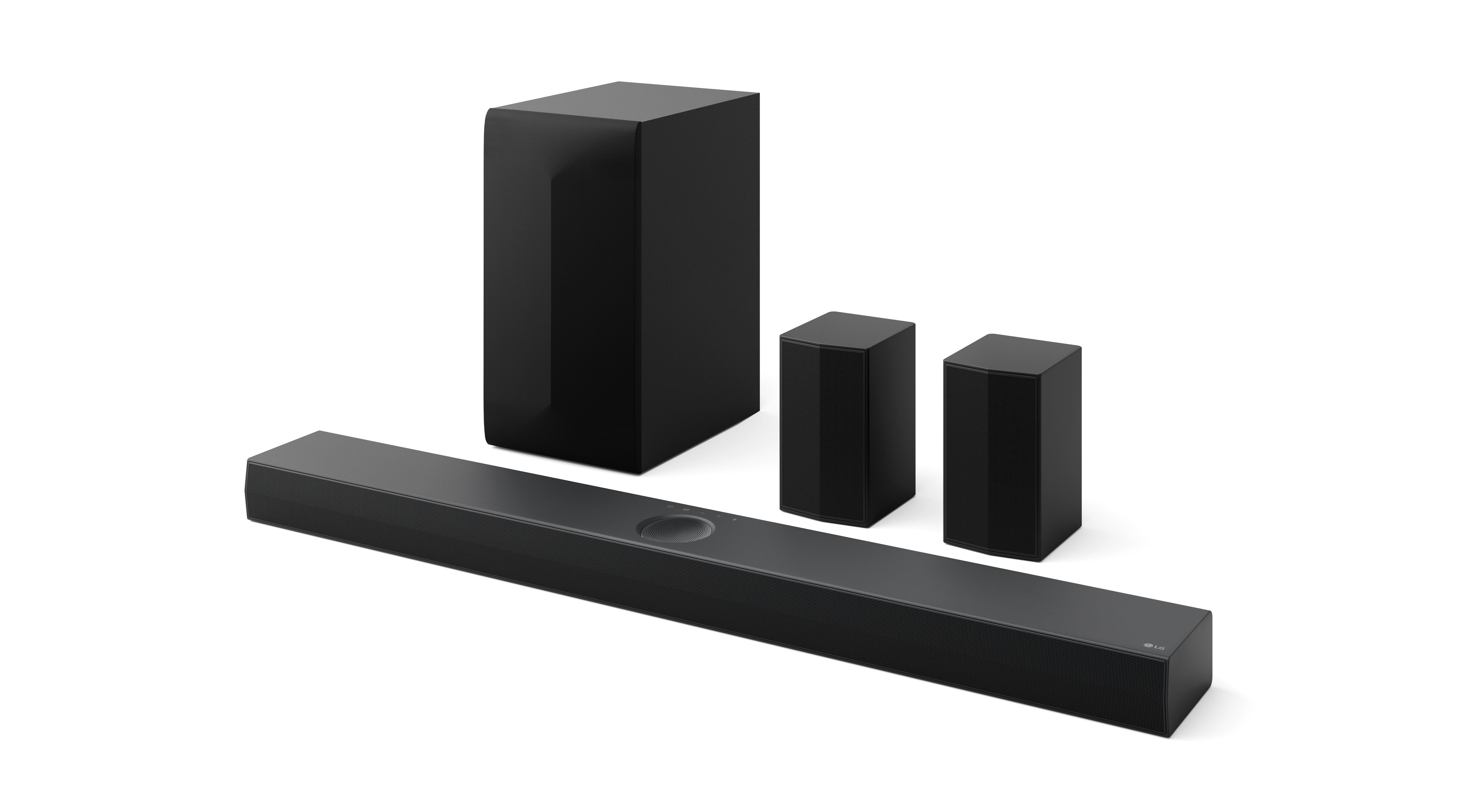 Barra De Sonido Lg S70tr Black Con Subwoofer Inalámbrico Y Traseros 500w 5.1.1ch