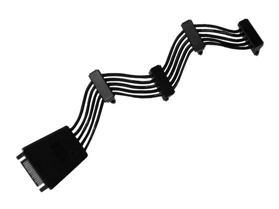Silverstone Cp06-E4 Cable Sata-Power Para 4 Discos