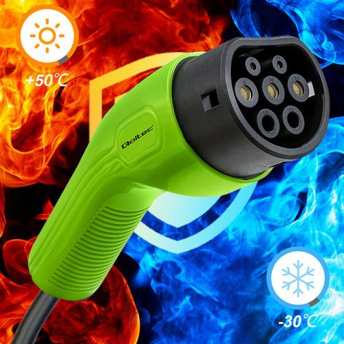 Ev Cable Tipoe2 For Car Charging 400v 11kw 16a