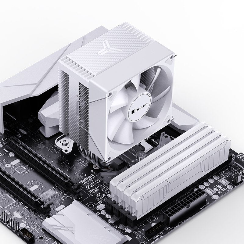 K Jonsbo Cr-1400 Evo Cpu Disipador, 92mm - Blanco
