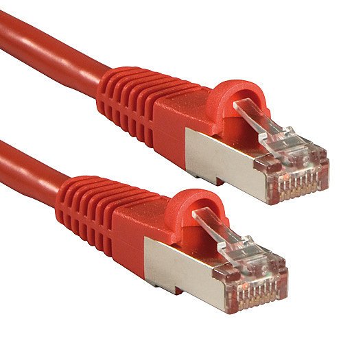 Lindy Cable De Red Cat6 S/Ftp Basic Rojo 1.00m