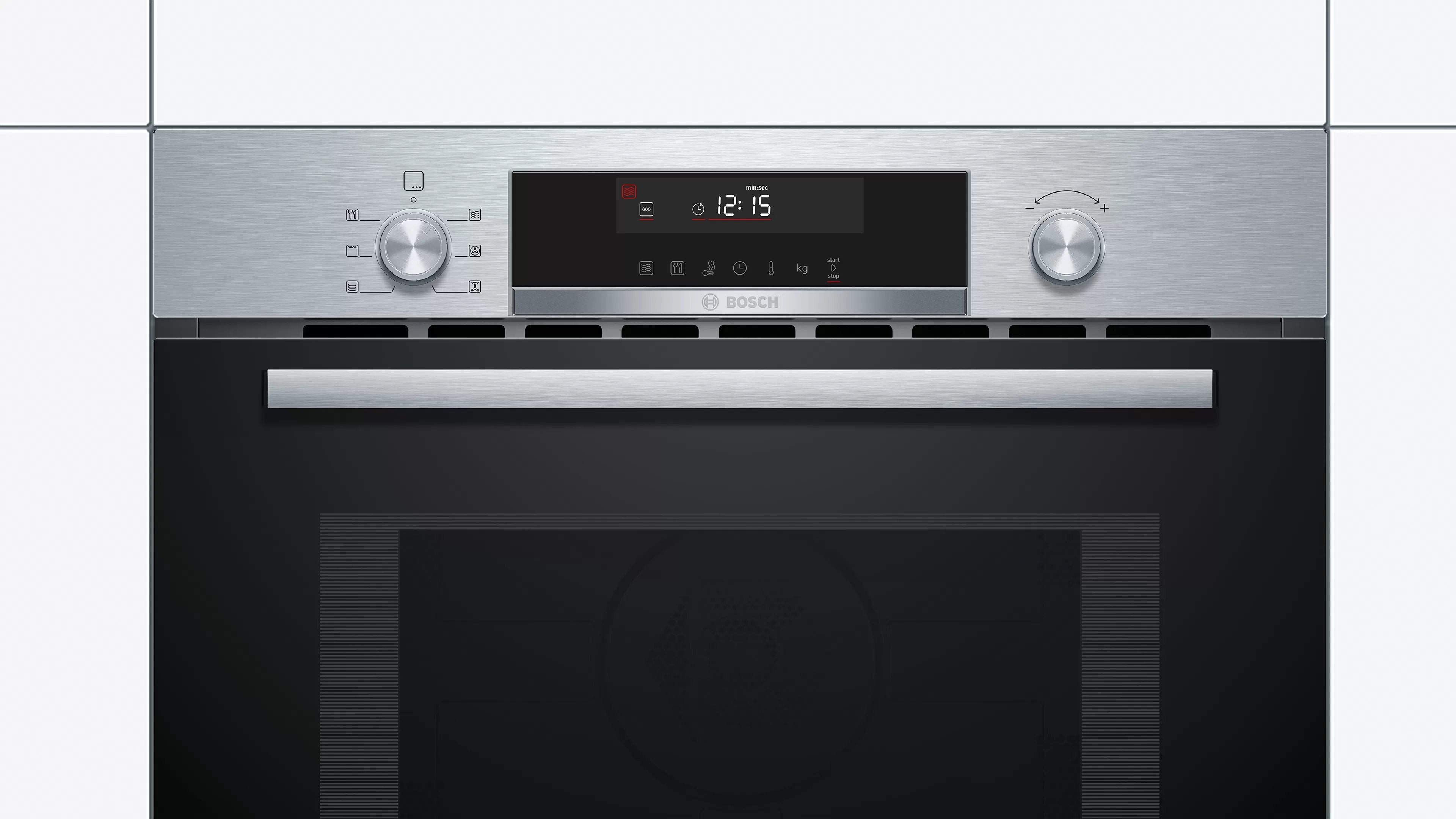 EAN 4242005477159 - Bosch Serie 6 CMA585GS1 microondas Acero inoxidable Microondas combinado Integrado 44 L 900 W imagen 2