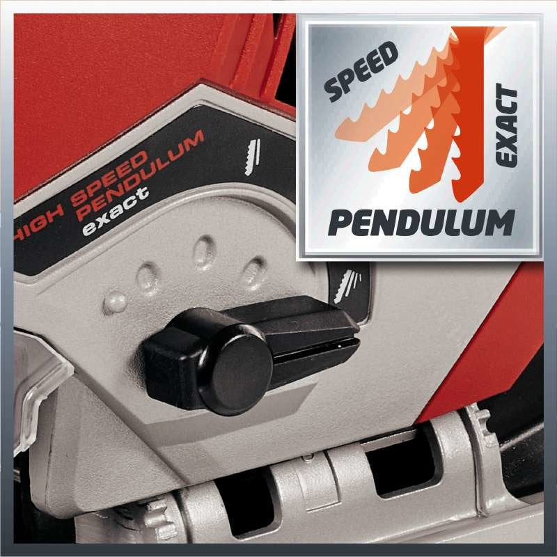 Sierra De Calar Einhell Te-Js 100 (Rojo/Negro, 750 Vatios) 4321160