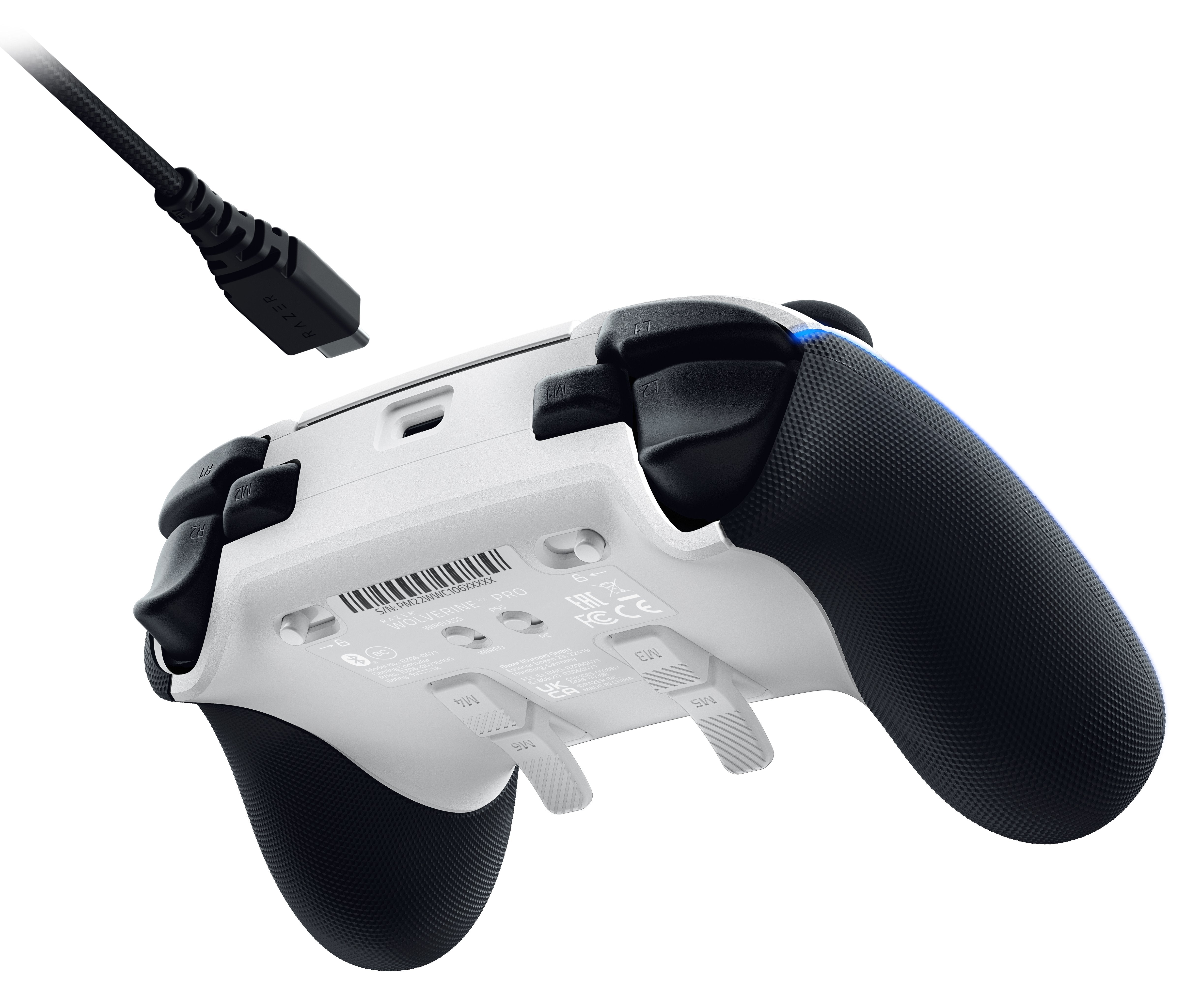 EAN 8886419351191 - Razer Wolverine V2 Pro Blanco Gamepad Analógico/Digital PC, PlayStation 5 imagen 8