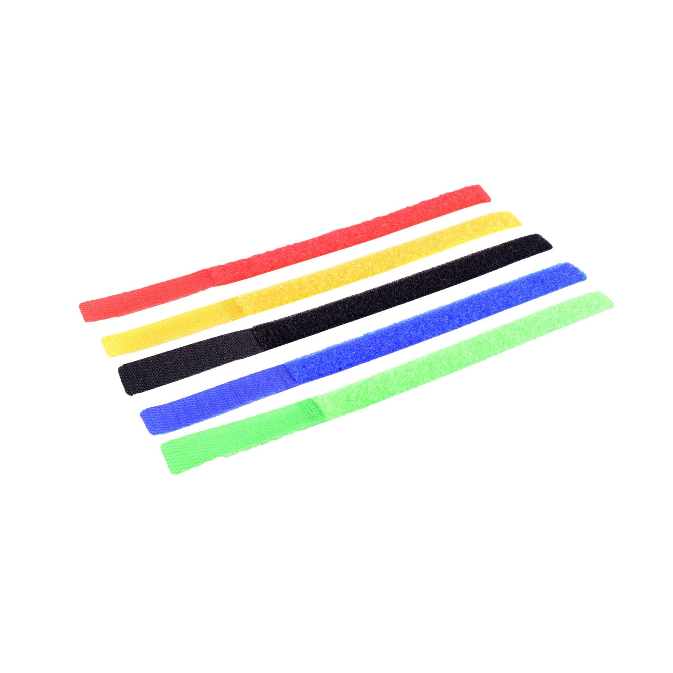 EAN 4017538078308 - S/CONN maximum connectivity 18-10003 presilla Bridas adherentes para cables Velcro Negro, Azul, Verde, Ro imagen 1