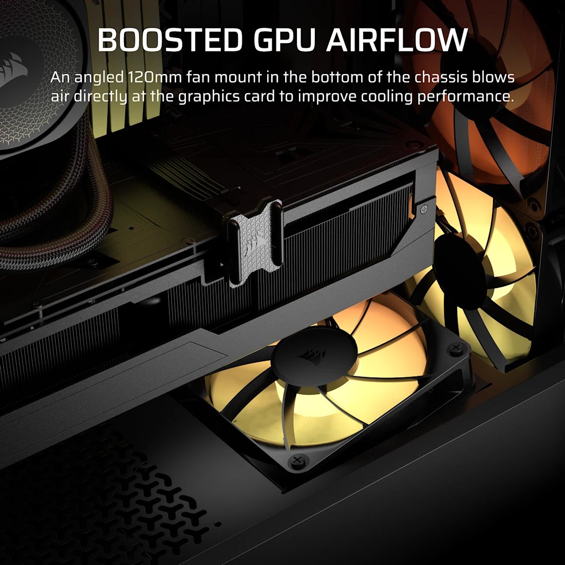 EAN 0840440419686 - Corsair 3200D RS ARGB Mid-Tower PC Case - Smoke Midi Tower Negro imagen 6