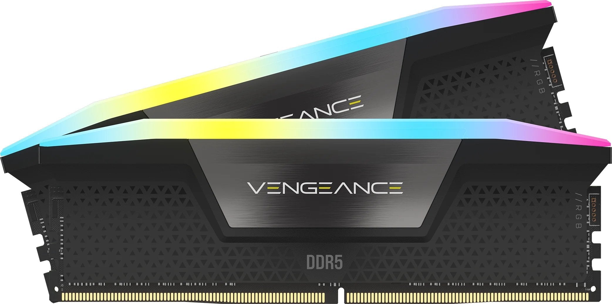 Memoria Kit Ddr5 16gb(2x8gb) Pc5-41600 5200mhz Corsair Vengeance Rgb Black Cl40