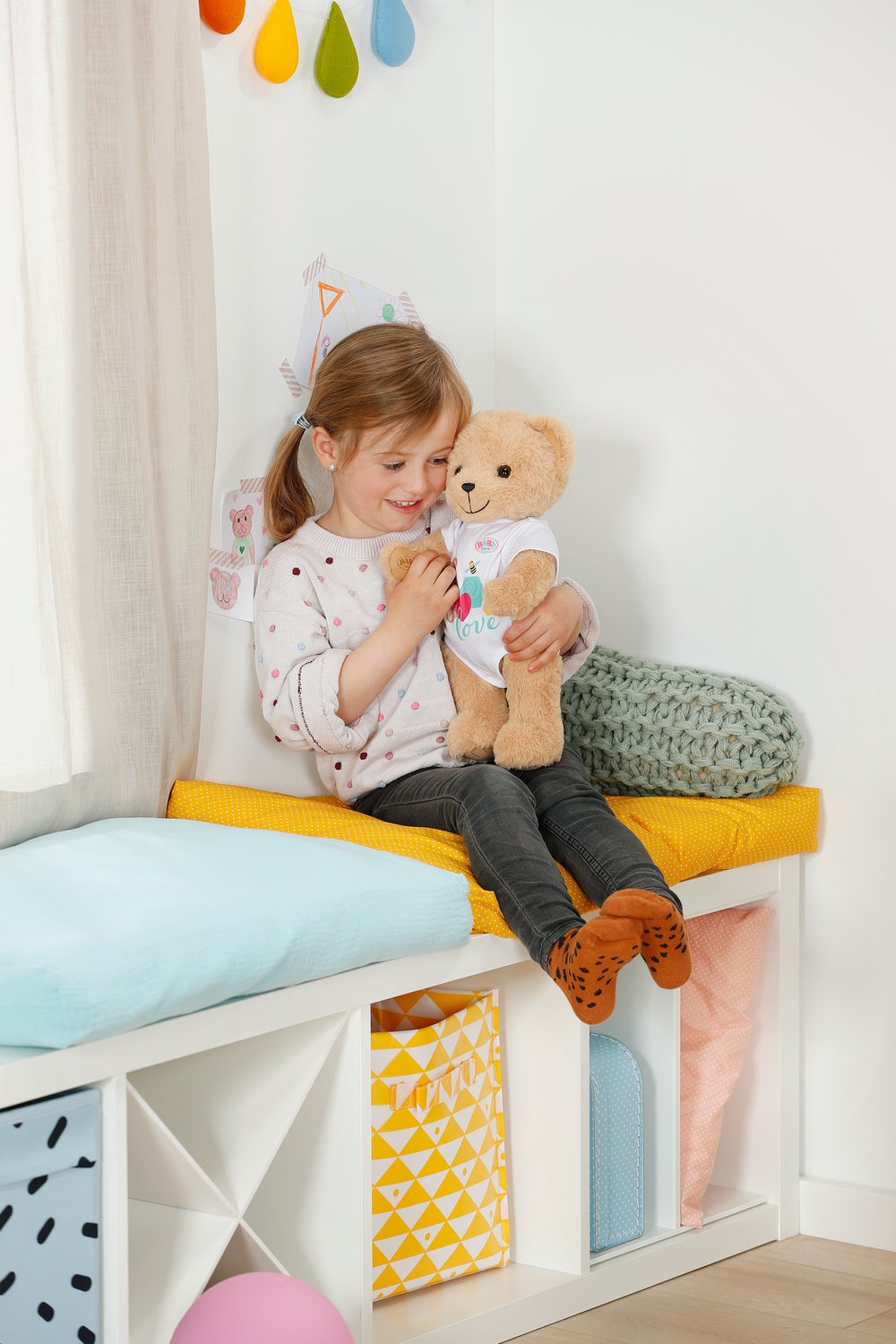 Zapf Creation Baby Born® Singing Teddy Alemán, Peluche 837962