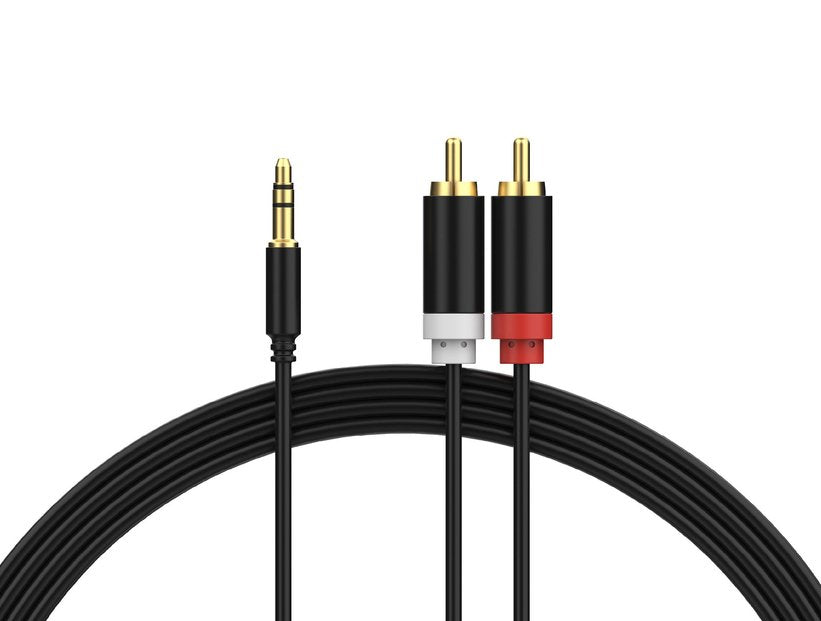 EAN 4250696644736 - shiverpeaks FL31-34155 cable de audio 1,5 m 3,5mm 2 x RCA Negro imagen 2