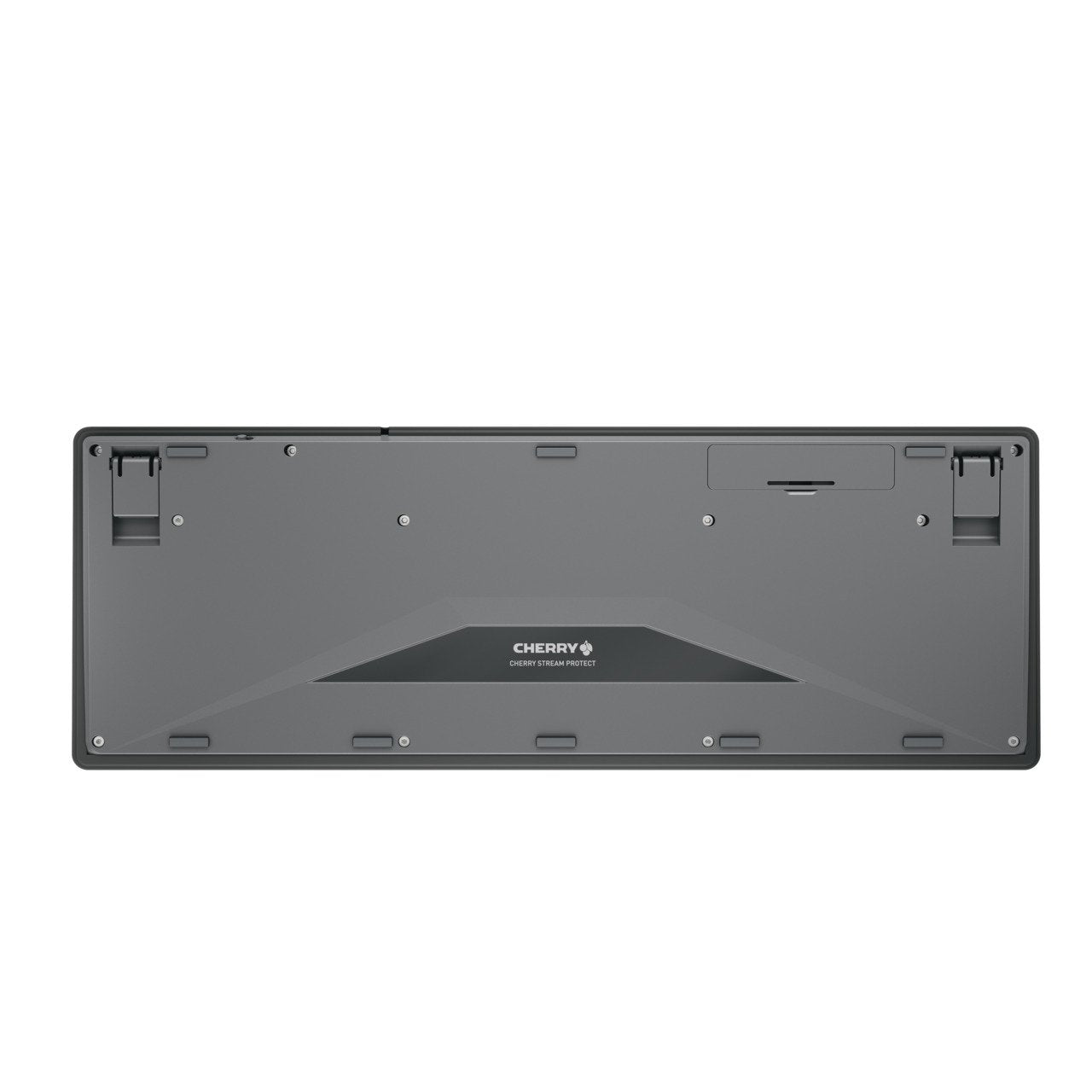 Teclado Alemán Cherry Stream Rf Inalámbrica + Usb Qwertz Blanco