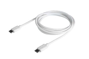 Cable Essential Usb-C A Usb-C Pd 140w 1.5m Blanco Xtorm
