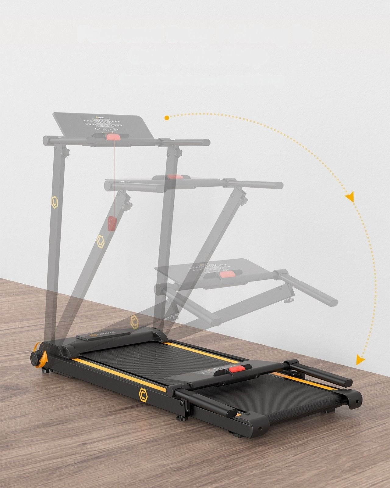 EAN 6975165000421 - Urevo Foldi Mini black cinta de correr 1002 x 410 mm 10 kmh imagen 6