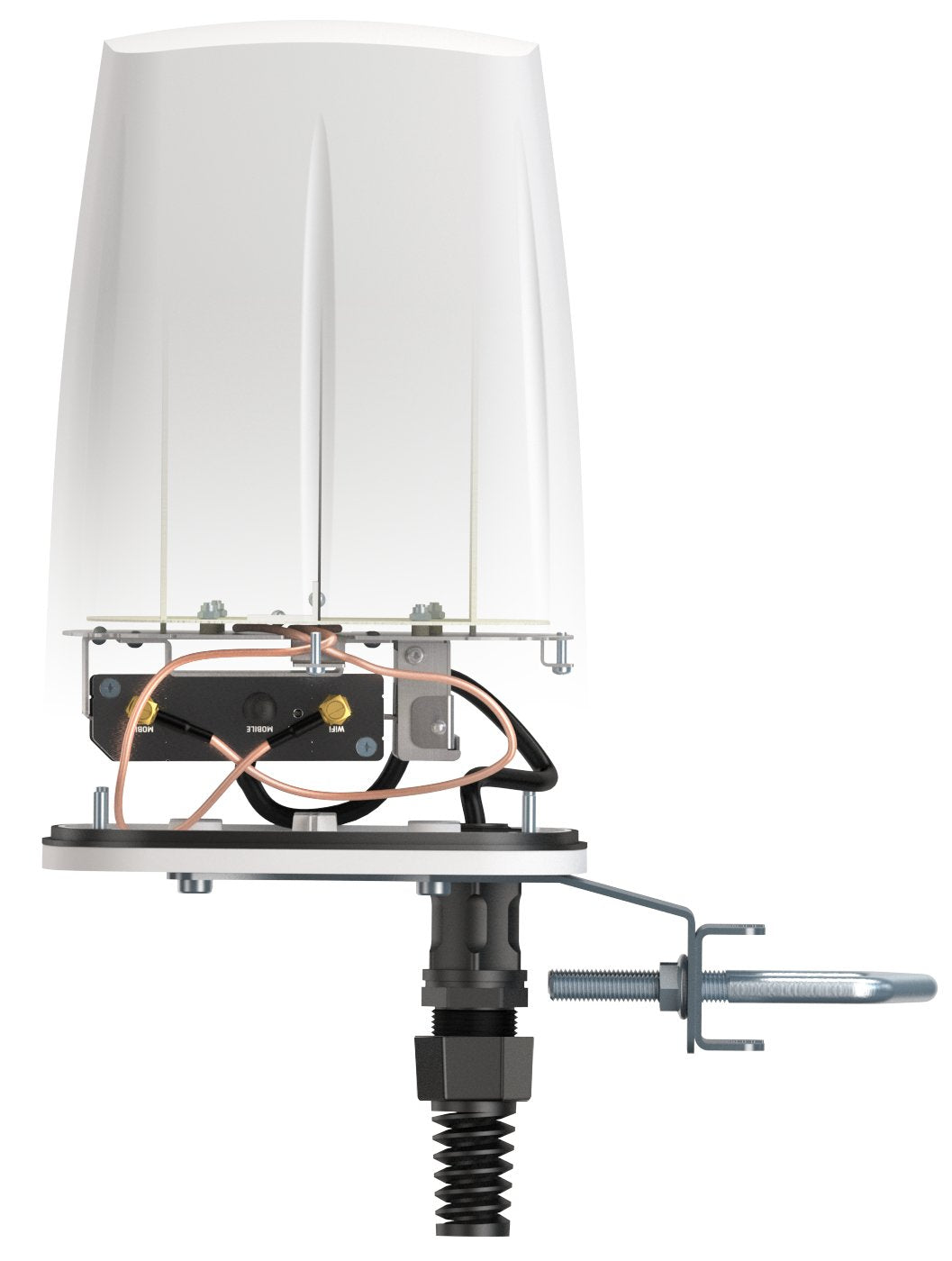 Quwireless Quspot Antena Para Red Antena Omnidireccional Poe/Lan 4 Dbi