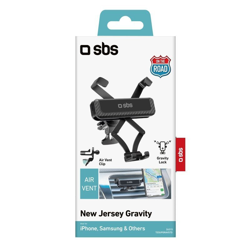 EAN 8018417426315 - SBS TESUPGRAVSTD soporte Soporte pasivo Teléfono móvil/smartphone Negro imagen 5