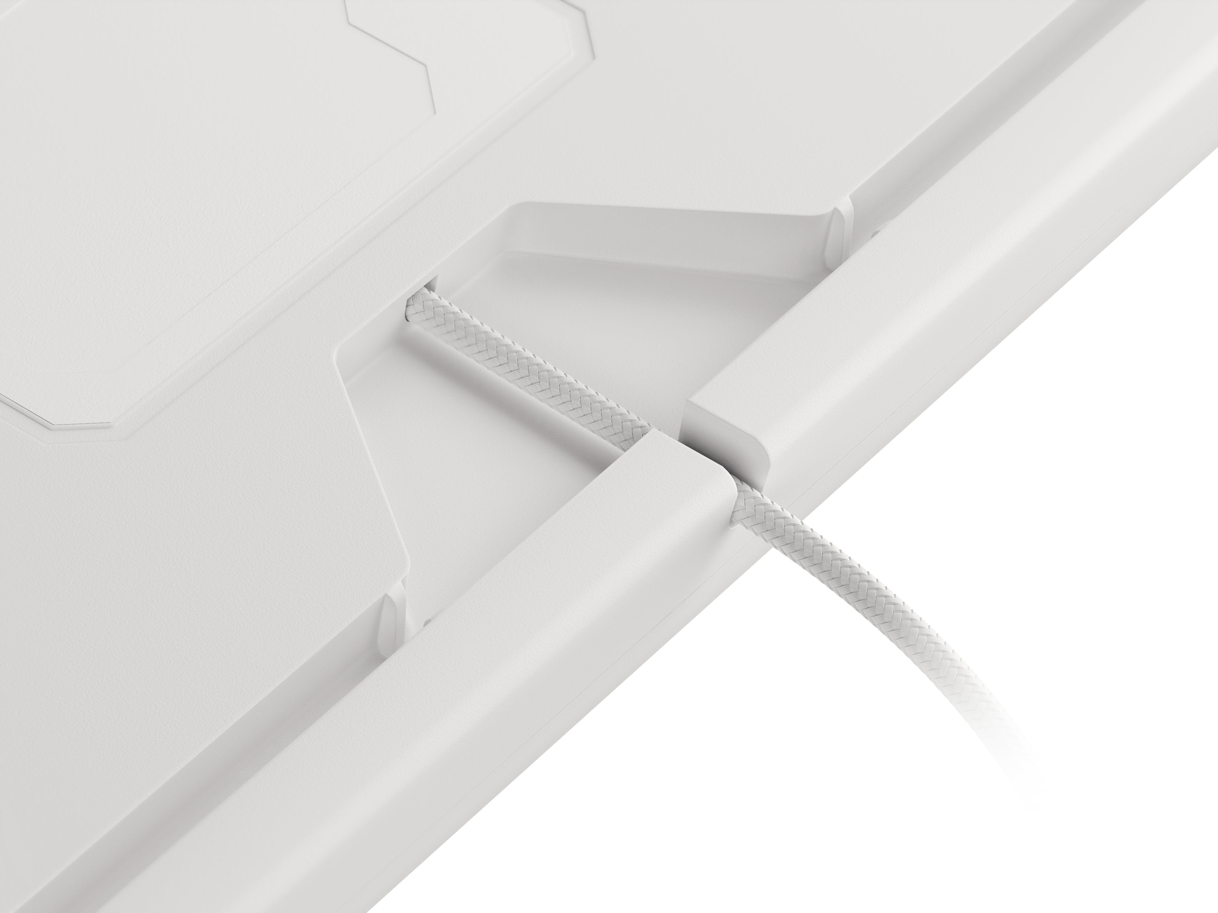 Teclado (Ingles) Mecánico Gaming Genesis Thor 303 Blanco Ee. Uu. Rgb