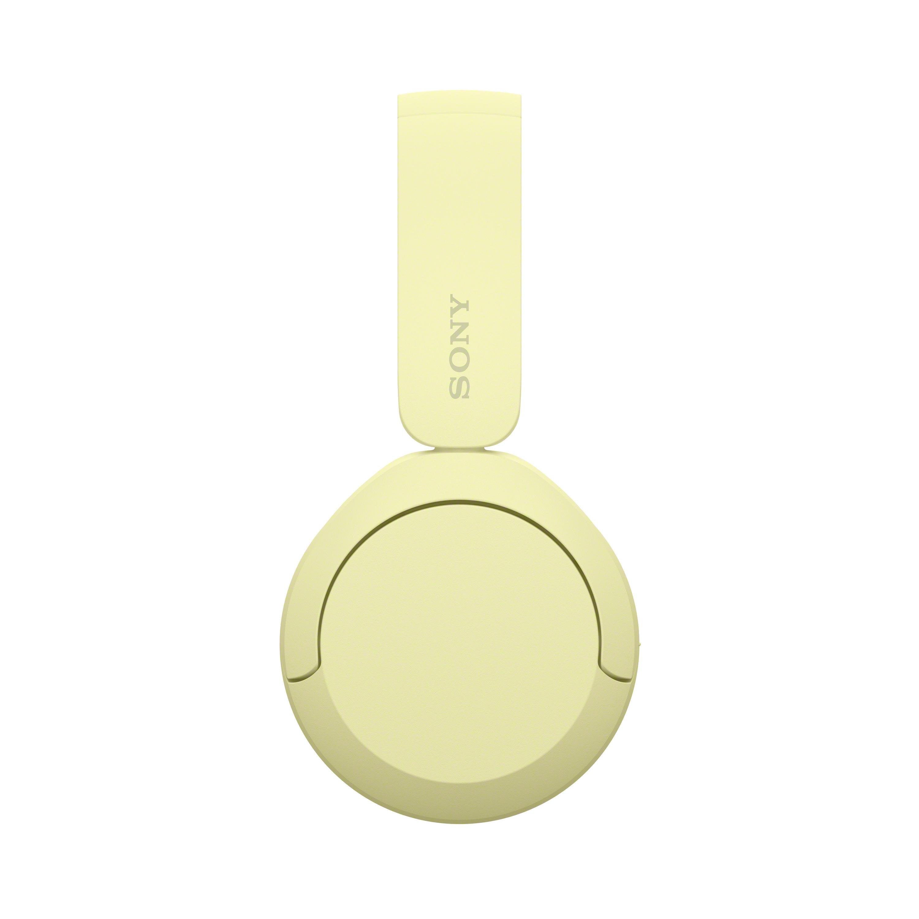 Auriculares Sony Whch520 Amarillo Overear Inalámbricos