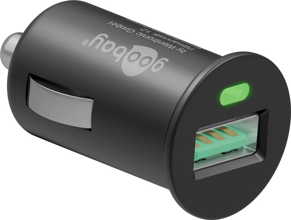 Goobay Cargador Rápido De Coche Usb 45162