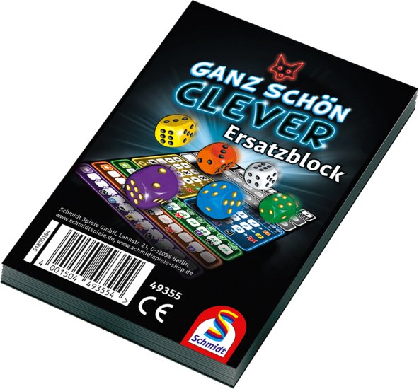 EAN 4001504493554 - Schmidt Spiele That's Pretty Clever! Replacement Pad Juego de mesa Educativo imagen 1
