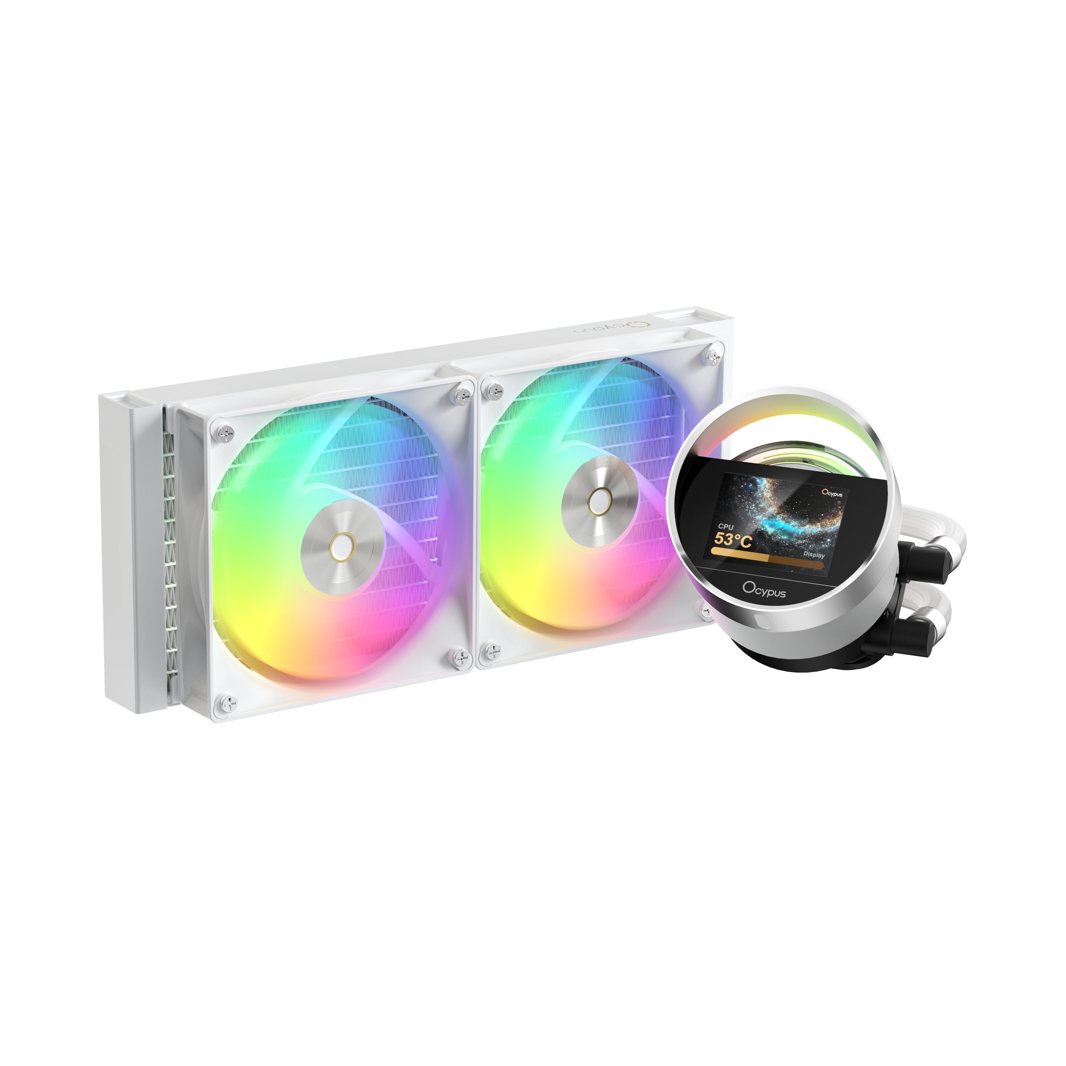 Refrigeración Líquida Cpu Ocypus Sigma L24 Argb (Blanco) Sigma-L24-Wh2aawwn00x-Gl