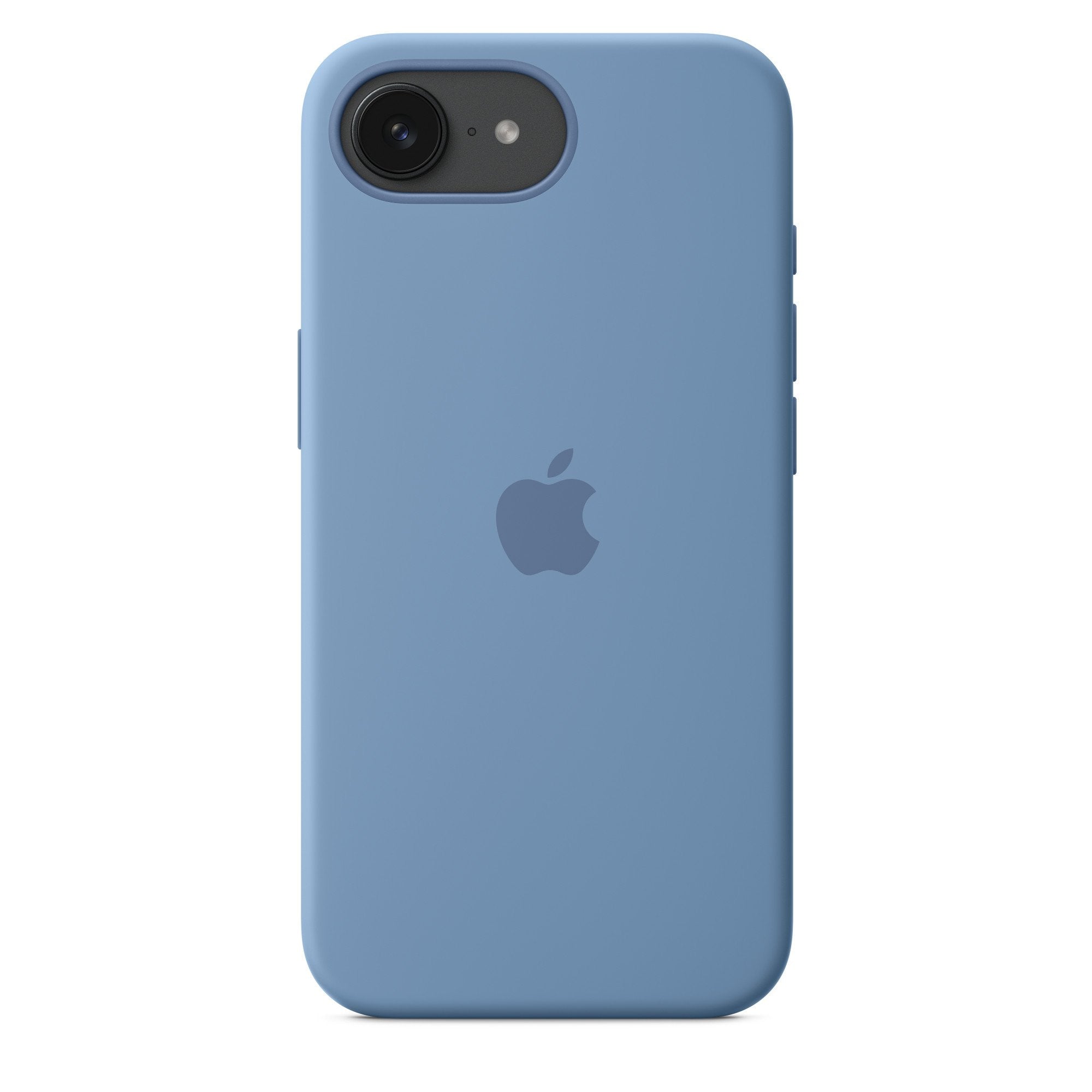 Apple Iphone 16e Silicone Case Winter Blue