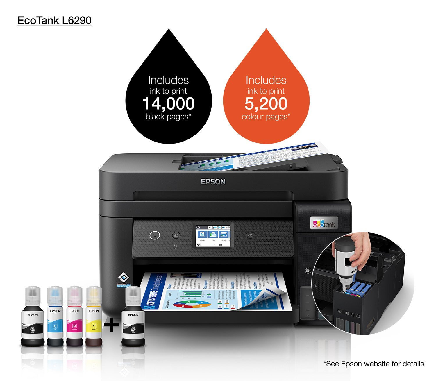 Epson Tiskárna Ink Ecotank L6290