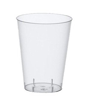 Papstar Tasse - Tamaño 7.5 Cm - Altura 9.7 Cm - 0.2 L - Einweg - Kristallklar (Paquete De 50)